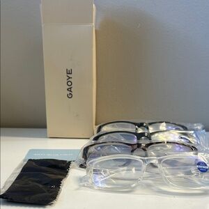 Gaoye Blue Light Blocking Glasses Set